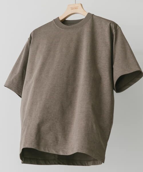 ＊＊URBAN RESEARCH DOORS / アーバンリサーチ ドアーズ Tシャツ | 『Sサイズ/WEB限定』『吸水速乾』『接触冷感』『イージーケア』クイックドライ ショートスリーブT（MOCHA）