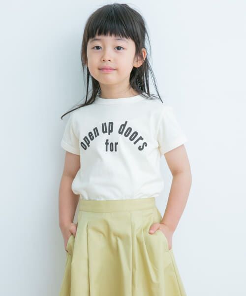 セール】 パイピングロゴTシャツ(KIDS) （トップス）｜＊＊URBAN