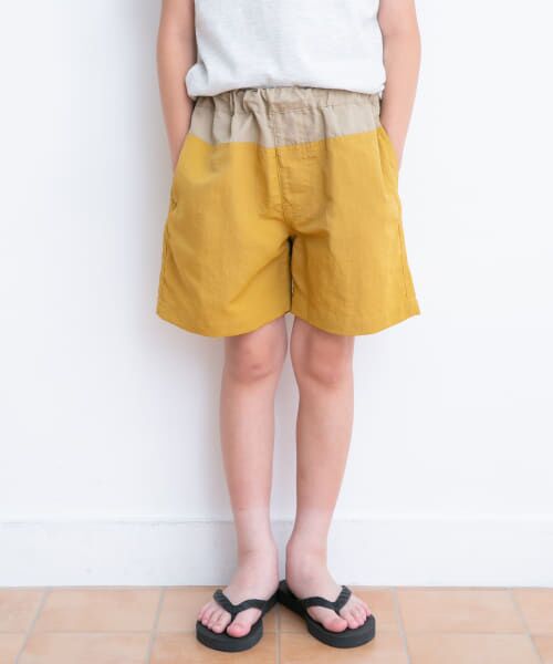 ＊＊URBAN RESEARCH DOORS / アーバンリサーチ ドアーズ その他パンツ | 撥水バイカラーショーツ(KIDS)（YELLOW系）