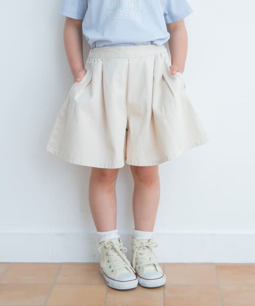 ＊＊URBAN RESEARCH DOORS / アーバンリサーチ ドアーズ その他パンツ | デニムキュロット(KIDS)（IVORY）