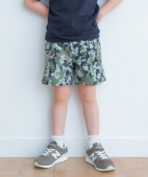 ＊＊URBAN RESEARCH DOORS / アーバンリサーチ ドアーズ その他パンツ | リップストップストレッチショーツ(KIDS)（CAMOUFLAGE）