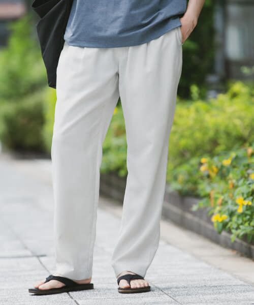＊＊URBAN RESEARCH DOORS / アーバンリサーチ ドアーズ その他パンツ | 『吸水速乾』リネンライクイージーパンツ（OFF）