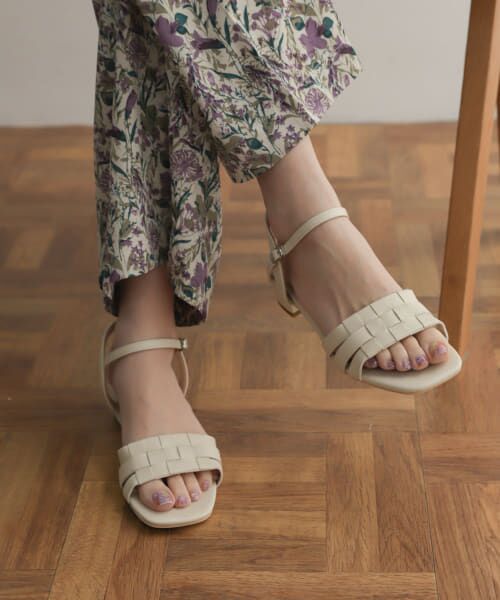 ＊＊URBAN RESEARCH DOORS / アーバンリサーチ ドアーズ サンダル | メッシュストラップサンダル（IVORY）