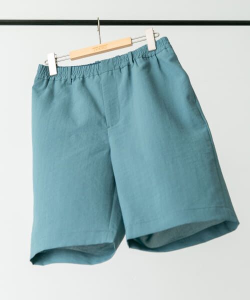 ＊＊URBAN RESEARCH DOORS / アーバンリサーチ ドアーズ ショート・ハーフ・半端丈パンツ | 『セットアップ対応』『UR TECH DRYLUXE』イージーケア ショーツ（TURQUOISE）
