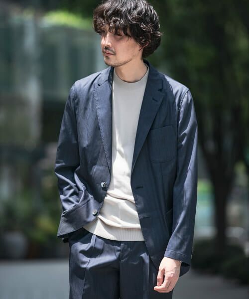 セール】 『イージーケア』LIFE STYLE TAILOR インディゴライク