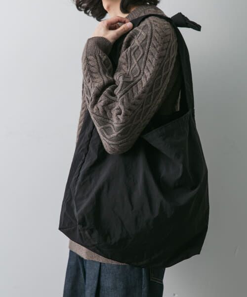 ＊＊URBAN RESEARCH DOORS / アーバンリサーチ ドアーズ ショルダーバッグ | 『WEB限定カラー』ナイロンマーケットショルダー（Black）