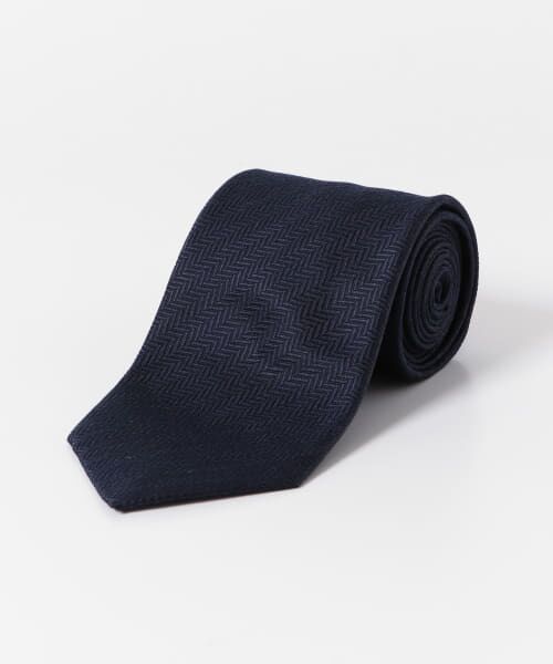 ＊＊URBAN RESEARCH DOORS / アーバンリサーチ ドアーズ ネクタイ | LIFE STYLE TAILOR　23AW国内生地タイ無地1（01NAVY）