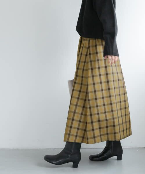 【美品】DOORS FORK&SPOON チェック ダブル コート 美品】DOORS FORK&SPOON チェック ダブル コート