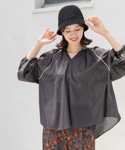新品未使用タグ付き　リネンハシゴレースブラウス　アーバンリサーチドアーズ URBAN RESEARCH DOORS｜リネンハシゴレースブラウス | Rakuten
