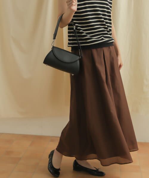 セール】 コットンシルクロングスカート （スカート