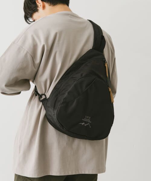 ＊＊URBAN RESEARCH DOORS / アーバンリサーチ ドアーズ ショルダーバッグ | URD SHOULDER BAG（Black）