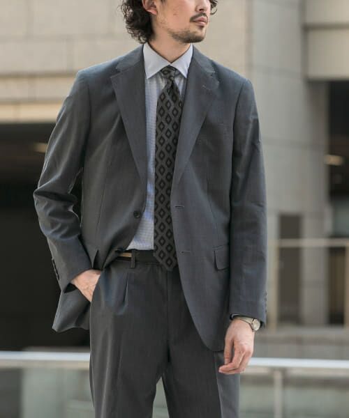 ＊＊URBAN RESEARCH DOORS / アーバンリサーチ ドアーズ その他アウター | LIFE STYLE TAILOR　ウォッシャブルストレッチジャケット（GRAY）