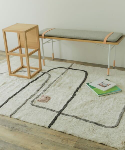 ＊＊URBAN RESEARCH DOORS / アーバンリサーチ ドアーズ インテリア・インテリア雑貨 | 『WEB限定』RugRu　LUMINA RUG 140×200（-）