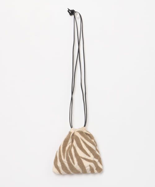 ＊＊URBAN RESEARCH DOORS / アーバンリサーチ ドアーズ ハンドバッグ | 『別注』beej×DOORS　巾着バッグ（BEIGE）