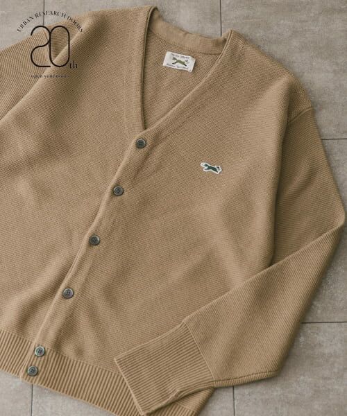 ＊＊URBAN RESEARCH DOORS / アーバンリサーチ ドアーズ カーディガン・ボレロ | 『別注』PENNEYS×DOORS　THE FOX Vネックカーディガン（BEIGE）
