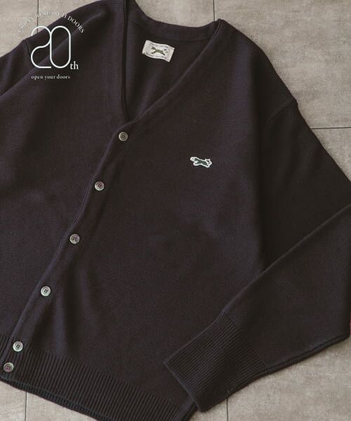 ＊＊URBAN RESEARCH DOORS / アーバンリサーチ ドアーズ カーディガン・ボレロ | 『別注』PENNEYS×DOORS　THE FOX Vネックカーディガン（NAVY）