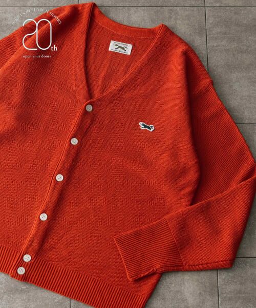 ＊＊URBAN RESEARCH DOORS / アーバンリサーチ ドアーズ カーディガン・ボレロ | 『別注』PENNEYS×DOORS　THE FOX Vネックカーディガン（VERMILION）