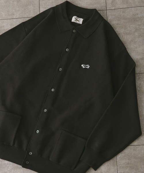 ＊＊URBAN RESEARCH DOORS / アーバンリサーチ ドアーズ カーディガン・ボレロ | 『XLサイズ/WEB限定』『別注』PENNEYS×DOORS　THE FOX シャツカーディガン（BLACK）