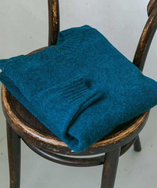 セール】 『4サイズ展開』手洗い可 WOOL100% クルーネックニット