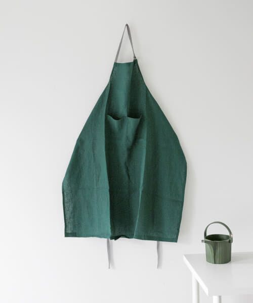 ＊＊URBAN RESEARCH DOORS / アーバンリサーチ ドアーズ キッチンツール | 『WEB限定』miiThaaii　リネン アリシャエプロン グリーン（グリーン）