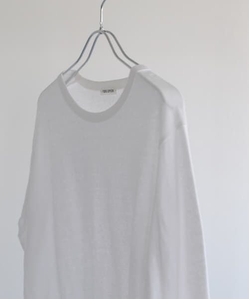 ＊＊URBAN RESEARCH DOORS / アーバンリサーチ ドアーズ Tシャツ | FORK&SPOON　ラフィー天竺クルーネックTシャツ（OFF）