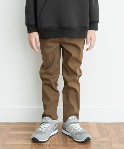 ＊＊URBAN RESEARCH DOORS / アーバンリサーチ ドアーズ その他パンツ | ストレッチスリムロングパンツ(KIDS)（CHOCOLATE）