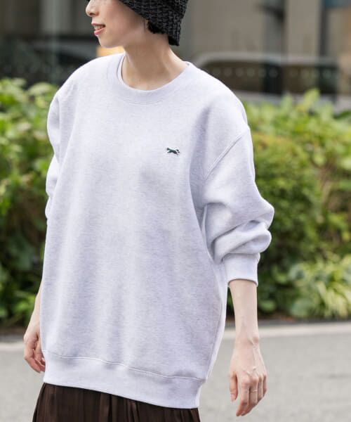 ＊＊URBAN RESEARCH DOORS / アーバンリサーチ ドアーズ スウェット | 『別注』PENNEYS×DOORS　THE FOX クルーネックスウェット（ASH）