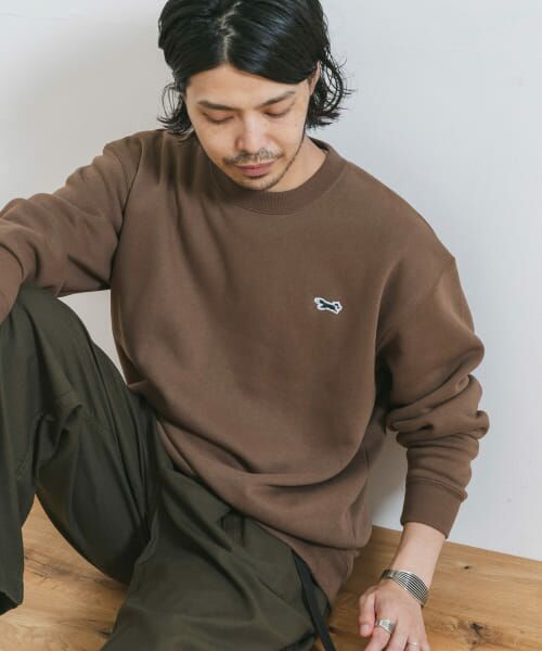 ＊＊URBAN RESEARCH DOORS / アーバンリサーチ ドアーズ スウェット | 『別注』PENNEYS×DOORS　THE FOX クルーネックスウェット（BROWN）