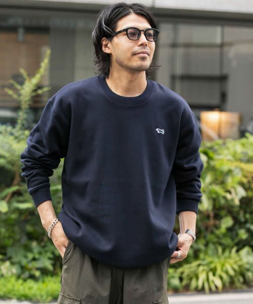 ＊＊URBAN RESEARCH DOORS / アーバンリサーチ ドアーズ スウェット | 『別注』PENNEYS×DOORS　THE FOX クルーネックスウェット（NAVY）