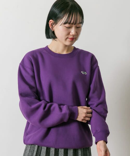 ＊＊URBAN RESEARCH DOORS / アーバンリサーチ ドアーズ スウェット | 『別注』PENNEYS×DOORS　THE FOX クルーネックスウェット（PURPLE）