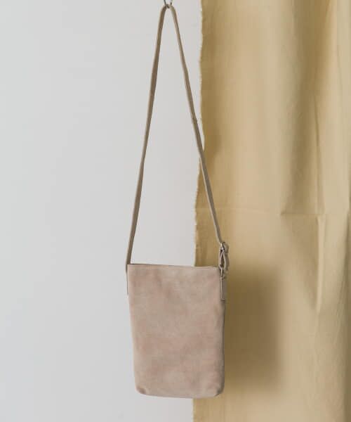 ＊＊URBAN RESEARCH DOORS / アーバンリサーチ ドアーズ ショルダーバッグ | スエードショルダー（Beige）