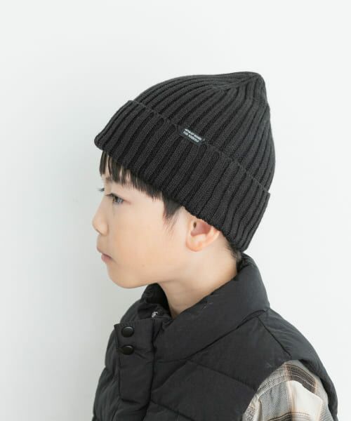 ＊＊URBAN RESEARCH DOORS / アーバンリサーチ ドアーズ 服飾雑貨 | 抗菌糸ビーニー帽(KIDS)（BLACK）