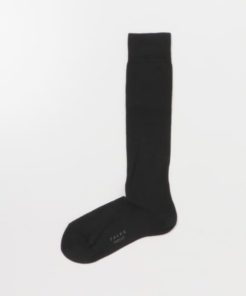 ＊＊URBAN RESEARCH DOORS / アーバンリサーチ ドアーズ ソックス | FALKE　FamilyKneeHighSocks（BLACK）