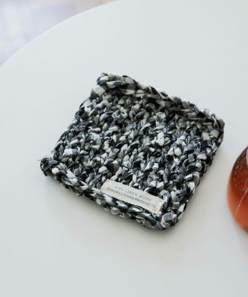 ＊＊URBAN RESEARCH DOORS / アーバンリサーチ ドアーズ キッチンツール | 『別注』fog linen work×DOORS　リネンテープニットマット（NAWC）