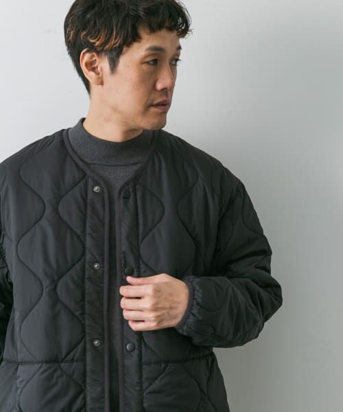 アーバンリサーチ キルティング 中綿 リバーシブルコート 黒 ブラック 楽天市場】キルティング コート（ブランドアーバンリサーチ