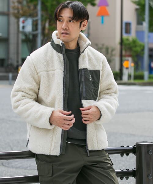 【新品】DES PRÉS ポンチョ風ウールジャケット　カシミア入　１　ベージュ FILSON」W-NAME COTTON OX WORK JACKET BEIGE（ブルゾン