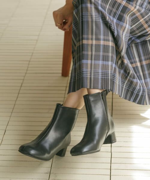 ＊＊URBAN RESEARCH DOORS / アーバンリサーチ ドアーズ ブーツ（ショート丈） | 撥水ショートブーツ（BLACK）