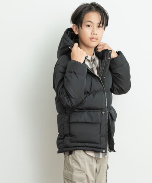＊＊URBAN RESEARCH DOORS / アーバンリサーチ ドアーズ アウター | ダウンジャケット(KIDS)（BLACK）