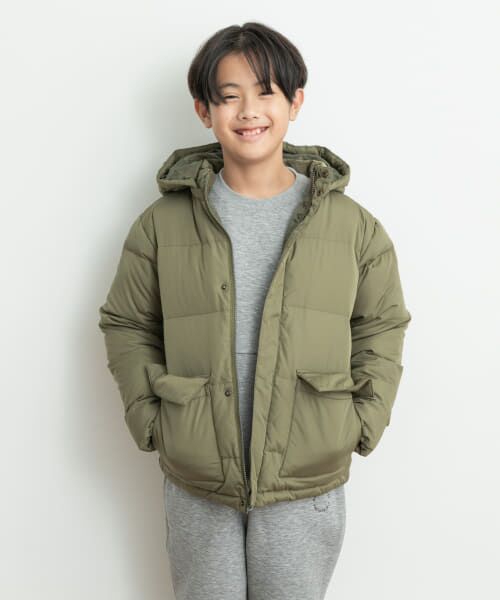 ＊＊URBAN RESEARCH DOORS / アーバンリサーチ ドアーズ アウター | ダウンジャケット(KIDS)（KHAKI）