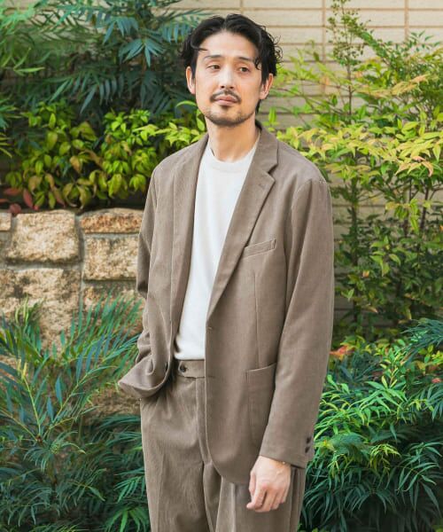 ＊＊URBAN RESEARCH DOORS / アーバンリサーチ ドアーズ その他アウター | LIFE STYLE TAILOR　コーデュロイコンフォータブルジャケット（MOCHA）