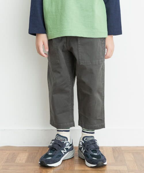＊＊URBAN RESEARCH DOORS / アーバンリサーチ ドアーズ パンツ | Gramicci　LOOSE TAPERED PANT(KIDS)（CHARCOAL）