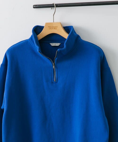 セール】 コットン裏起毛ハーフジップスウェット （スウェット