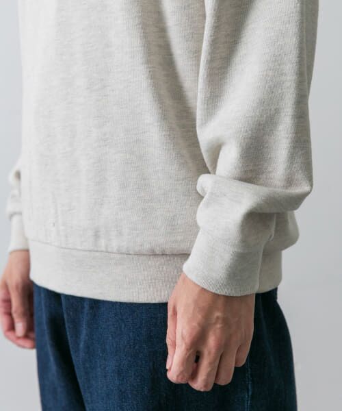 URBAN RESEARCH DOORS パイル刺繍ロゴスウェット パイル刺繍ロゴスウェット | アーバンリサーチ ドアーズ(URBAN