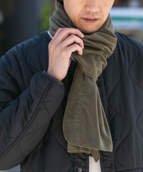 Supreme Polartec マフラー オリーブ Supreme Polartec マフラー オリーブ Supreme Polartec マフラー