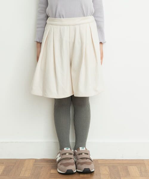 ＊＊URBAN RESEARCH DOORS / アーバンリサーチ ドアーズ パンツ | コーデュロイフレアキュロット(KIDS)（OFF）