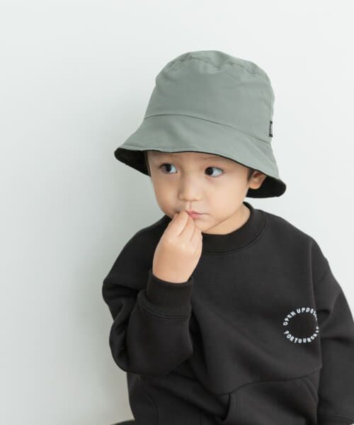 ＊＊URBAN RESEARCH DOORS / アーバンリサーチ ドアーズ 服飾雑貨 | 中綿バケットハット(KIDS)（BLK×KHK）