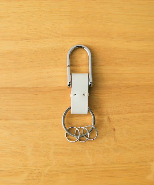 ＊＊URBAN RESEARCH DOORS / アーバンリサーチ ドアーズ その他小物 | カラビナキーリング（WHITE）