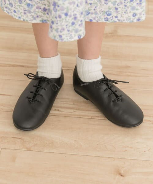＊＊URBAN RESEARCH DOORS / アーバンリサーチ ドアーズ シューズ | 『親子リンク』レースアップシューズ(KIDS)（BLACK）