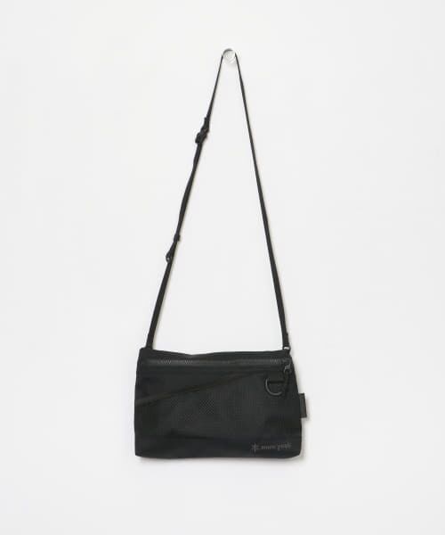 新品タグ付き☆ 別注 Snow Peak ×DOORS ナイロンショルダー 黒 別注