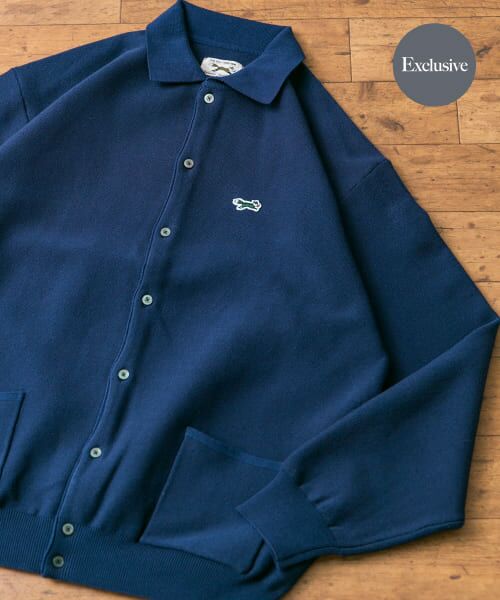 ＊＊URBAN RESEARCH DOORS / アーバンリサーチ ドアーズ カーディガン・ボレロ | 『別注』PENNEYS×DOORS　THE FOX シャツカーディガン（BLUE NAVY）